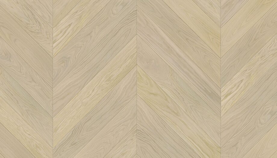 Oak Chevron Flooring Esta Nordic S Linen extra matt lacquered – close-up Oak Chevron Flooring Esta Nordic S Linen extra matt lacquered – 2