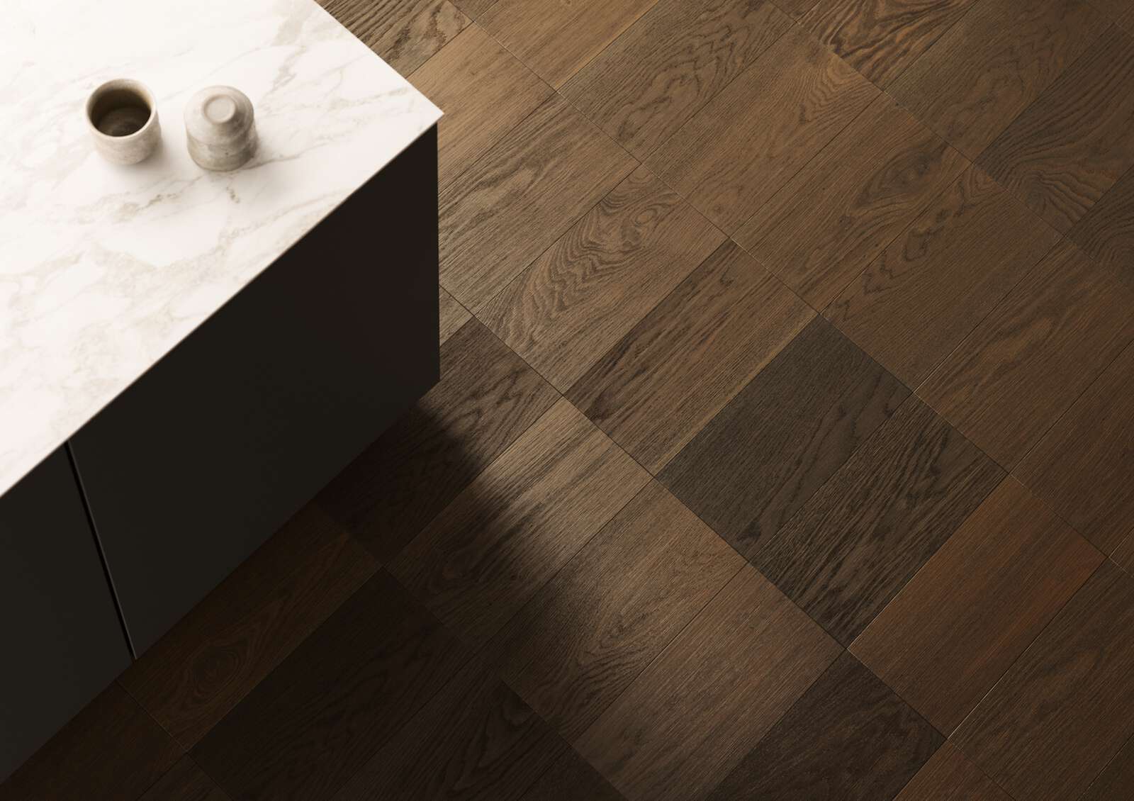 Oak Flooring Bauwerk Formpark Mini 570 Smoked Oak 14 oiled deep brushed – 4