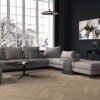 Oak Herringbone Flooring Esta AB Sandstone extra matt lacquered – close-up Oak Herringbone Flooring Esta AB Sandstone extra matt lacquered – 2