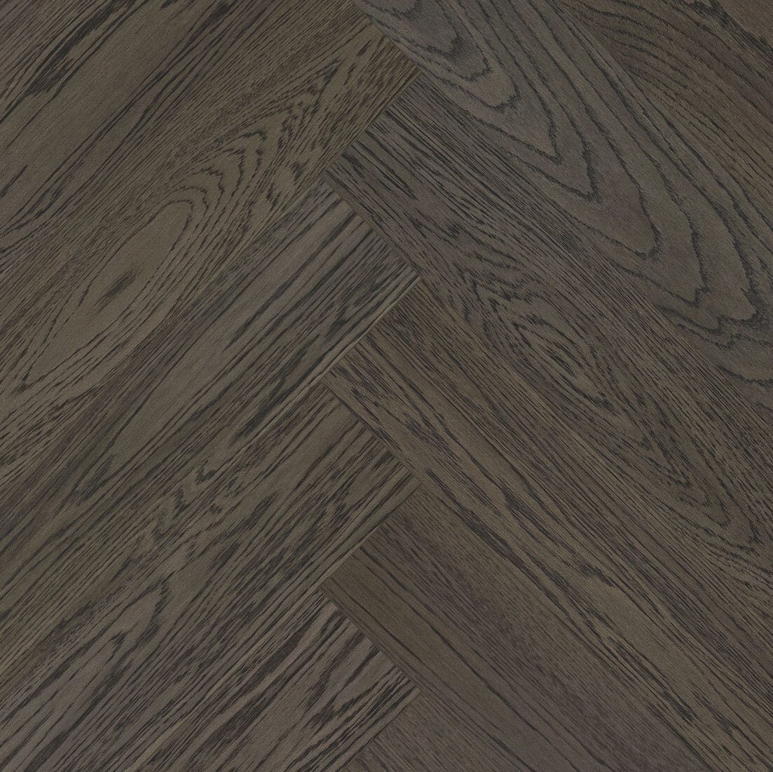 Oak Herringbone Flooring Esta Nova Eco Elite Lava Grey UV oiled