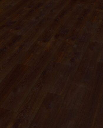 Oak parquet Thede & Witte Boston, Darkblack, deep smoked, oiled, 1-strip, 1900 x 189 x 15 mm