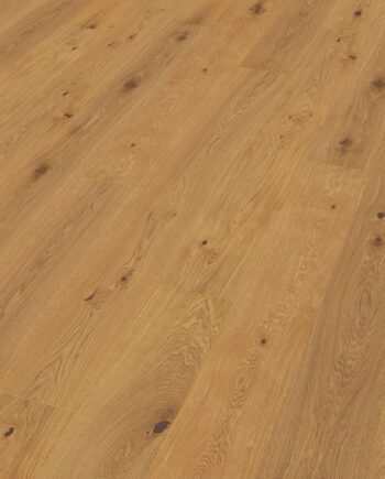 Oak parquet Thede & Witte Euro XL, knotty, brushed, oiled, 1-strip, 2230 x 254 x 14 mm