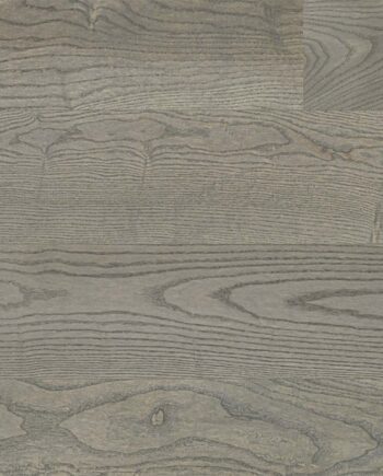 Parquet ash, elegant dusky grey, 1-strip, brushed, beveled, extra mat lacquer 5%