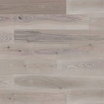 Parquet Ash, Grande Platinium, 1-strip, beveled, brushed, stained, matt lacquer
