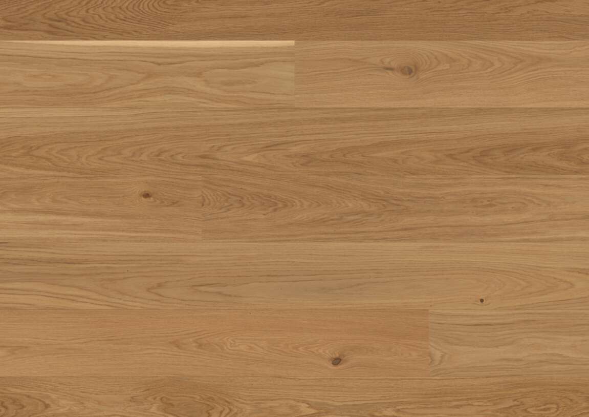 Parquet flooring Bauwerk Casapark Budget Cut oak 15 brushed matt lacquered 181mm