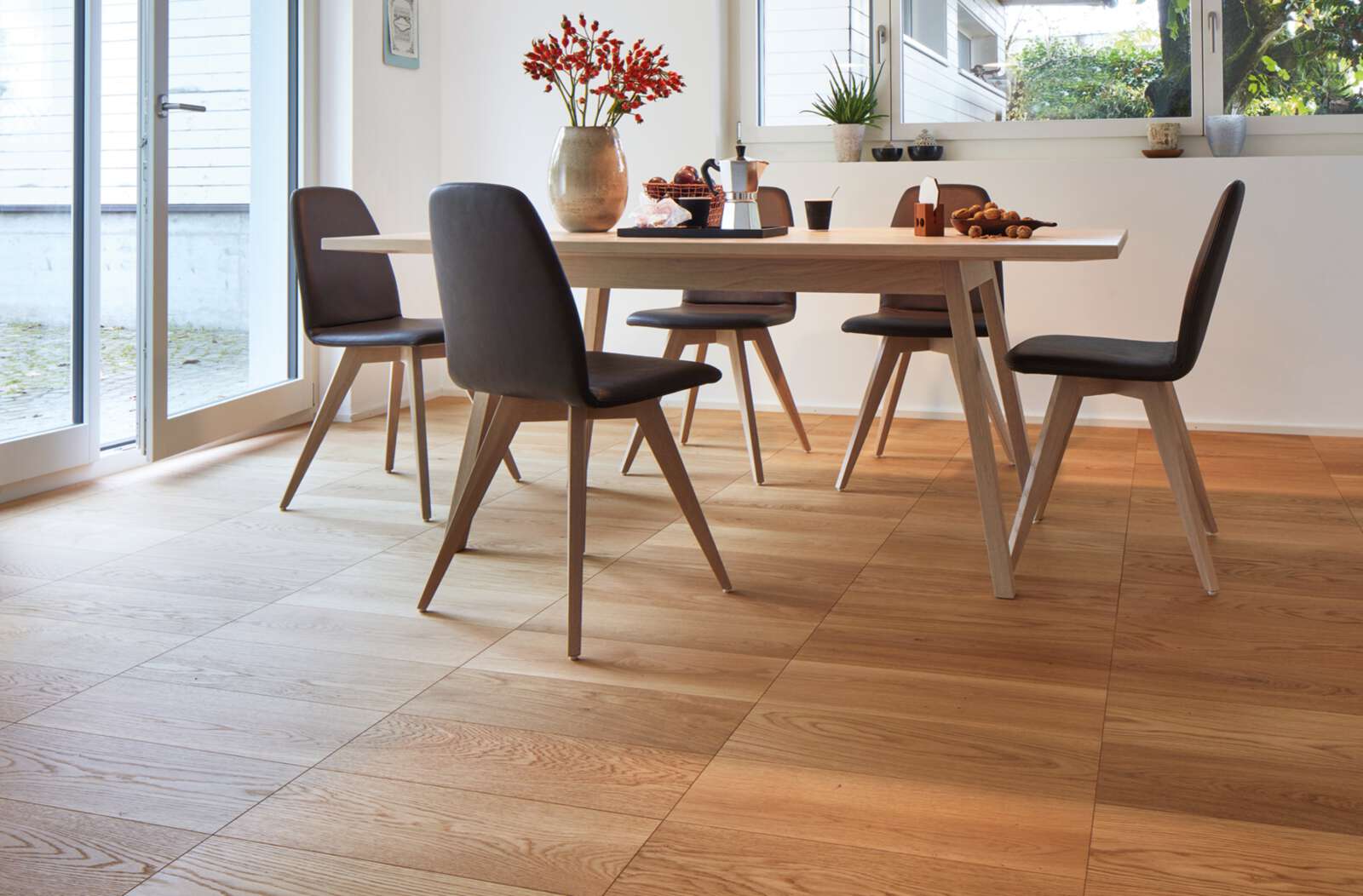 Parquet Flooring Bauwerk Formpark Mini 570 Oak Nature 14 oiled deep brushed – 2
