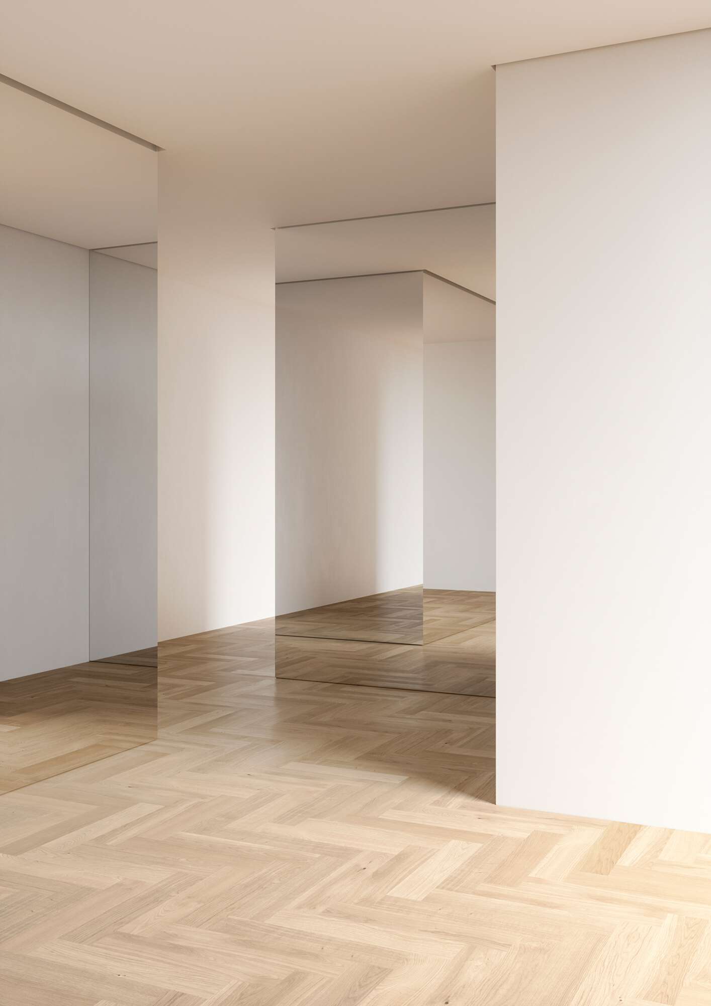 Parquet Flooring Bauwerk Formpark Quadrato Oak Crema 14 B-Protect brushed – 3