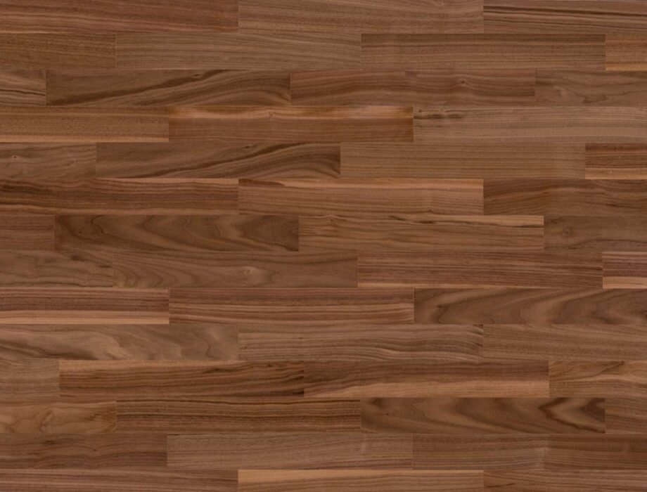 Parquet Flooring Bauwerk Monopark American Walnut 14 oiled sanded – board view Parquet Flooring Bauwerk Monopark American Walnut 14 oiled sanded