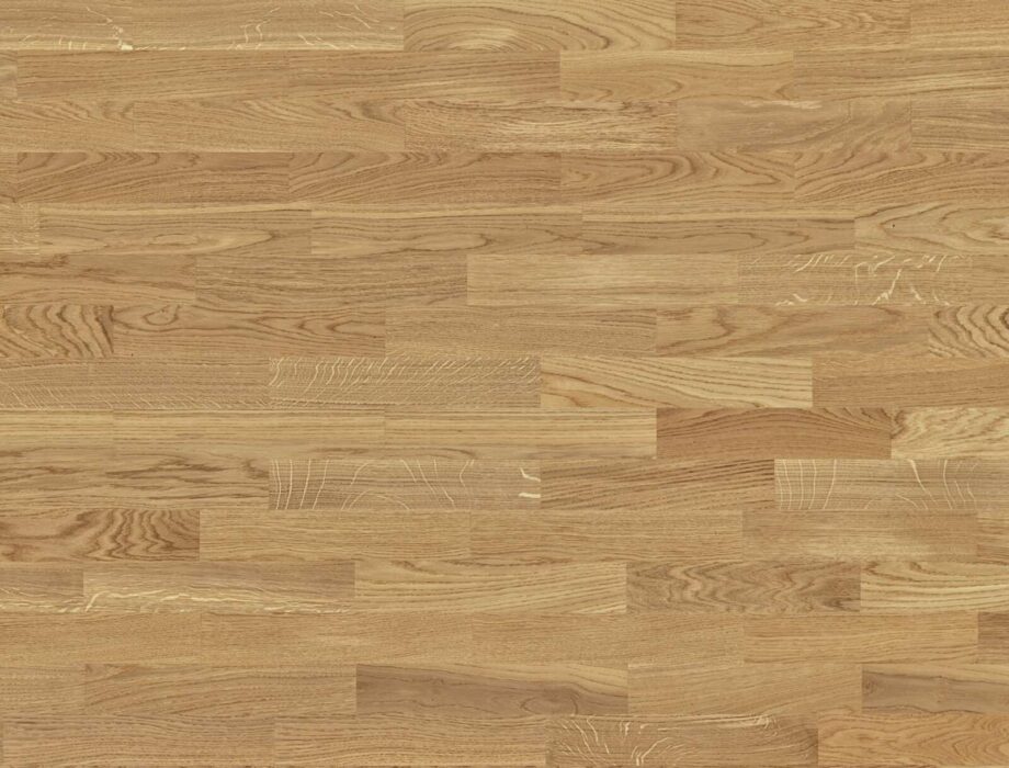 Parquet Flooring Bauwerk Triopark Oak Nature 14 oiled 3-strip sanded – board view Parquet Flooring Bauwerk Triopark Oak Nature 14 oiled 3-strip sanded