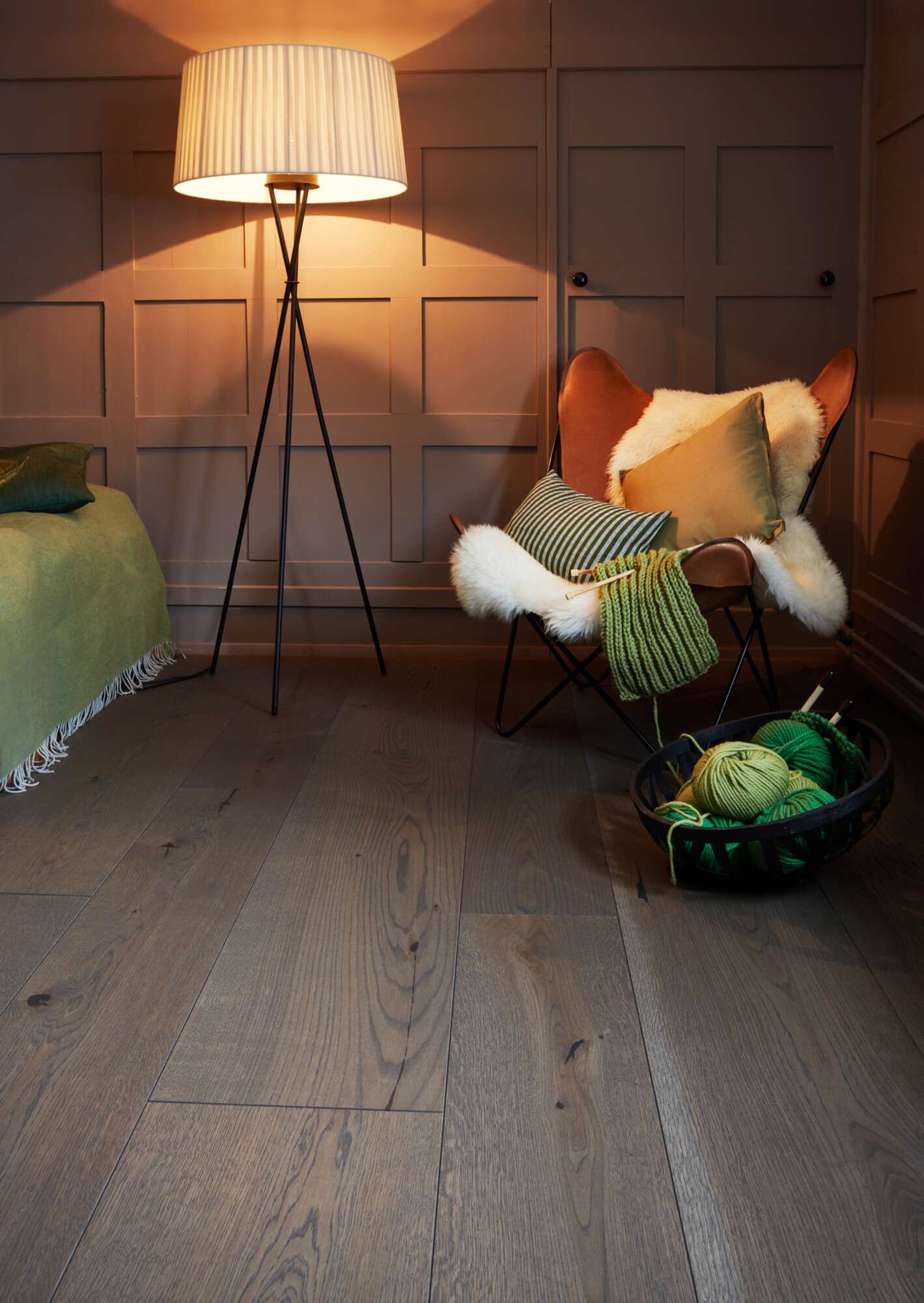 Parquet Flooring Bauwerk Unicopark Oak Fumo 46 oiled brushed – 2