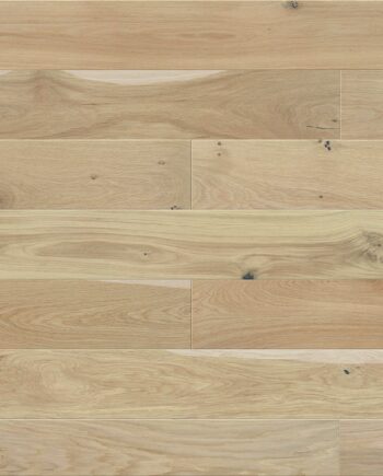 Parquet Oak, Medio Mont Blanc, 1-strip, beveled, stained, matt lacquer