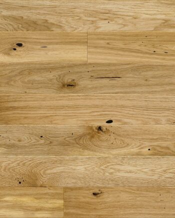 Parquet Oak, Medio Raisins, 1-strip, beveled, brushed, matt lacquer