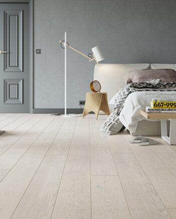 Parquet Oak, Piccolo Cappuccino, 1-strip, beveled, stained, brushed, matt lacquer 1.1