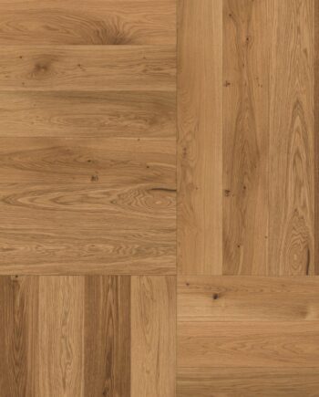 Parquet Oak, ter Hürne, Oak, brushed, beveled, natural oil-treated
