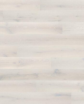 Parquet Tarkett, Heritage, Oak Opal White, brushed, 2 sides beveled, 1-strip, Proteco Hardwax Oil