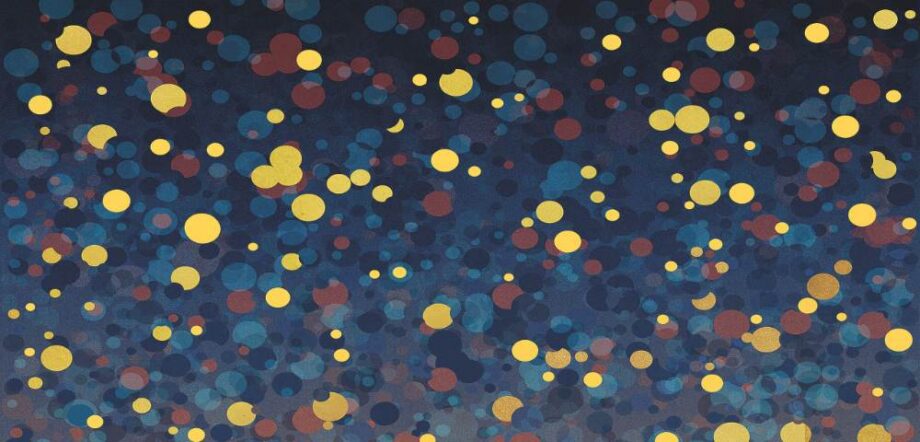 Patterned decorative porcelain tile ABK Wide&Style Confetti Blue A, 120×240 cm (4 x 60×120 cm), 8.5 mm, matt Patterned decorative porcelain tile ABK Wide&Style Confetti Blue A, 120x240 cm (4 x 60x120 cm), 8.5 mm, matt