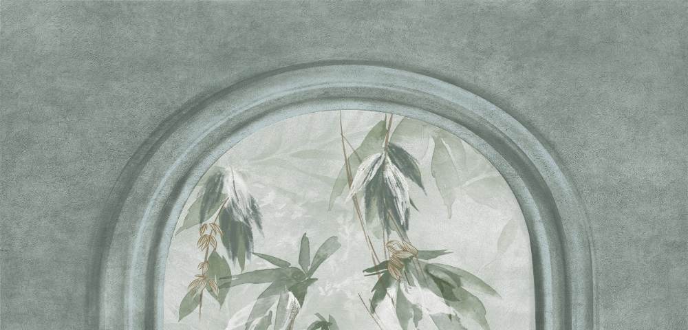 Patterned decorative porcelain tile ABK Wide&Style Palazzo A, 120x240 cm (4 x 60x120 cm), 8.5 mm, matt