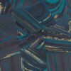 Patterned decorative porcelain tile ABK Wide&Style Precious Blue, 60x120 cm, 8.5 mm, matt