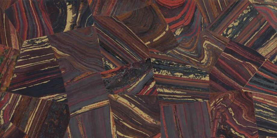 Patterned decorative porcelain tile ABK Wide&Style Precious Cherry, 60x120 cm, 8.5 mm, matt