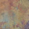 Patterned large porcelain decor slab ABK Wide&Style Foliage Orange B, 120x280 cm, 6 mm, matt