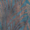 Patterned large porcelain decor slab ABK Wide&Style Jungle Blue, 120x280 cm, 6 mm, matt