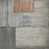 Patterned large porcelain decor slab ABK Wide&Style Metal, 120×280 cm, 6 mm, matt Patterned large porcelain decor slab ABK Wide&Style Metal, 120x280 cm, 6 mm, matt