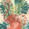 Patterned large porcelain decor slab ABK Wide&Style Tropical Flamingo, 120×280 cm, 6 mm, matt Patterned large porcelain decor slab ABK Wide&Style Tropical Flamingo, 120x280 cm, 6 mm, matt