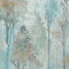 Patterned large porcelain decor slab ABK Wide&Style Trees Ivory A, 120x280 cm, 6 mm, matt