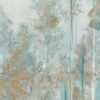 Patterned large porcelain decor slab ABK Wide&Style Trees Ivory B, 120x280 cm, 6 mm, matt