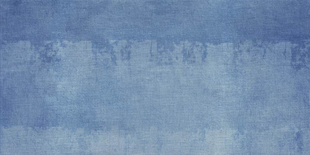 Patterned decorative porcelain tile ABK Poetry Net Patch Blue, 60x120 cm, 8.5 mm, patterned decor, matt