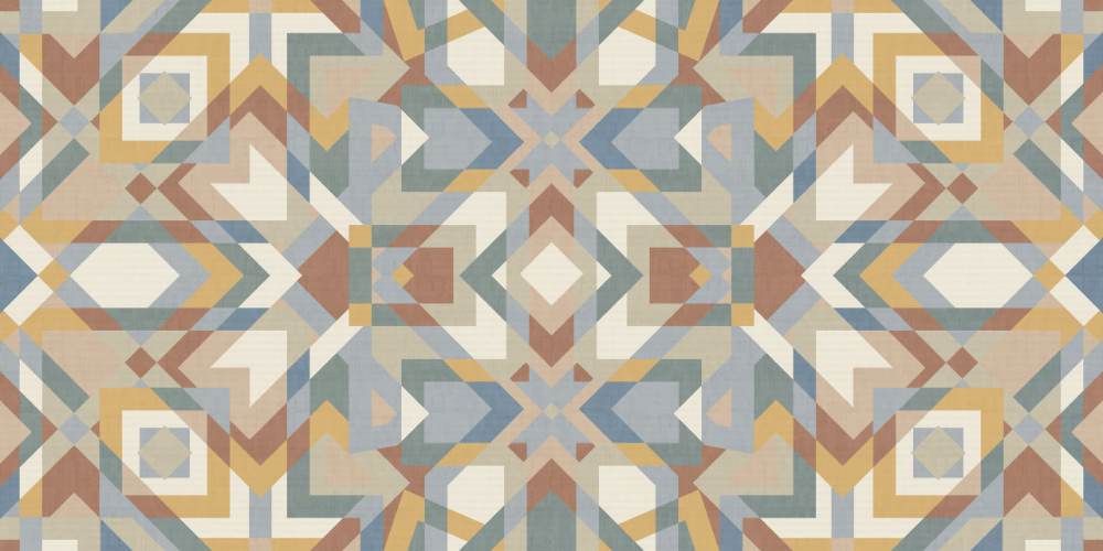 Patterned porcelain wall tile ABK Wide&Style Mini Amplify, 60x120 cm, 7 mm, matt