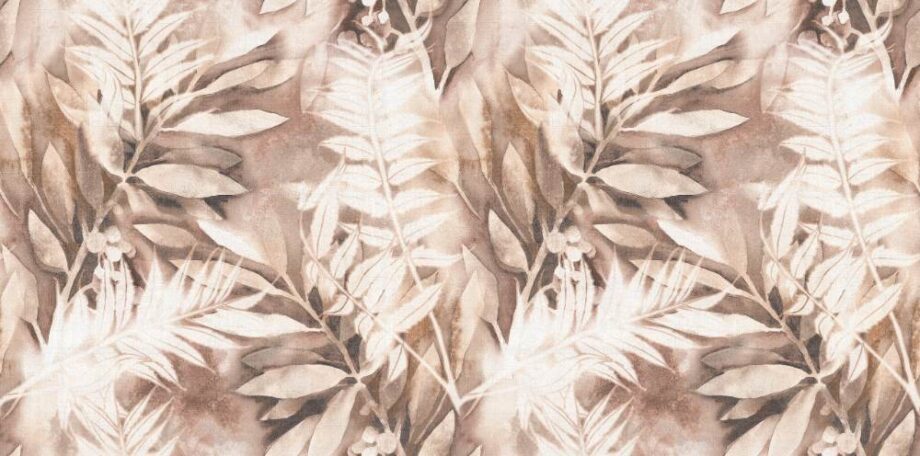 Patterned porcelain wall tile ABK Wide&Style Mini Fern, 60×120 cm, 7 mm, matt Patterned porcelain wall tile ABK Wide&Style Mini Fern, 60x120 cm, 7 mm, matt
