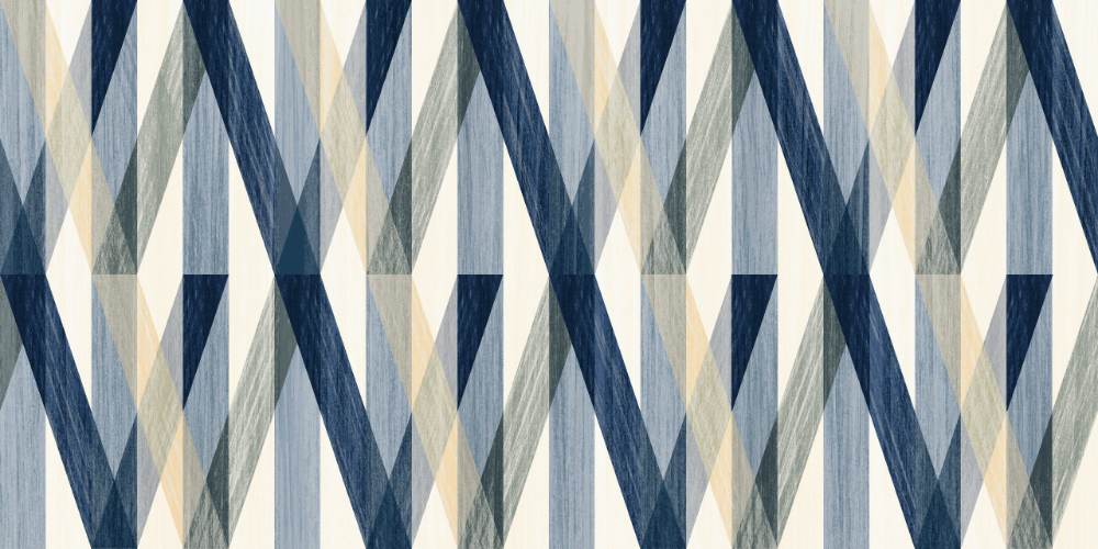 Patterned porcelain wall tile ABK Wide&Style Mini Layers, 60x120 cm, 7 mm, matt