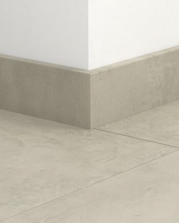 Skirting board Quick-Step Grey Concrete for laminate, MDF, 12x58x2400 mm