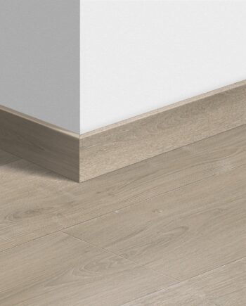 Skirting board Quick-Step Brushed Oak Beige for laminate, MDF, 12x58x2400 mm