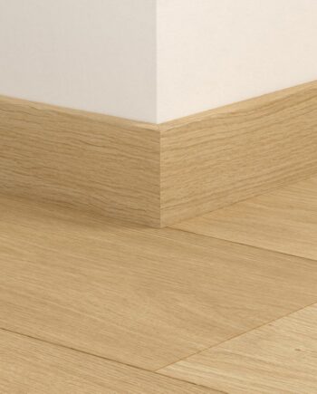 Skirting board Quick-Step Coast Oak Beige for LVT vinyl flooring, waterproof, 12x58x2400 mm