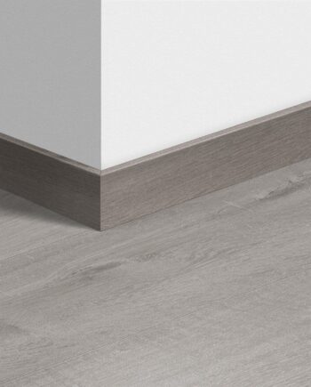 Skirting board Quick-Step Cotton Oak Cold Grey for LVT vinyl flooring, waterproof, 12x58x2400 mm