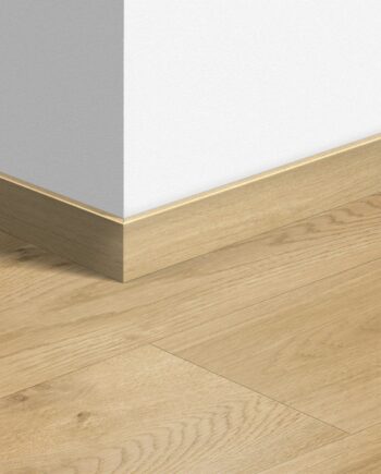 Skirting board Quick-Step Drift Oak Beige for LVT vinyl flooring, waterproof, 12x58x2400 mm