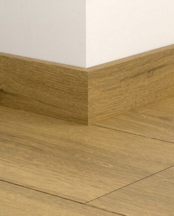 Skirting board Quick-Step Light Classic Oak for laminate, MDF, 12x58x2400 mm