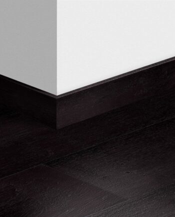 Skirting board Quick-Step Painted Oak Black for laminate, MDF, 12x58x2400 mm