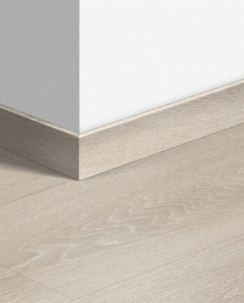 Skirting board Quick-Step Valley Oak Light Beige for laminate, MDF, 12x58x2400 mm