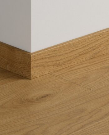 Skirting board Quick-Step White Oak Light for laminate, MDF, 12x58x2400 mm