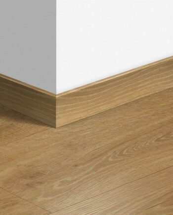 Skirting board Quick-Step Woodland Oak Natural for laminate, MDF, 12x58x2400 mm
