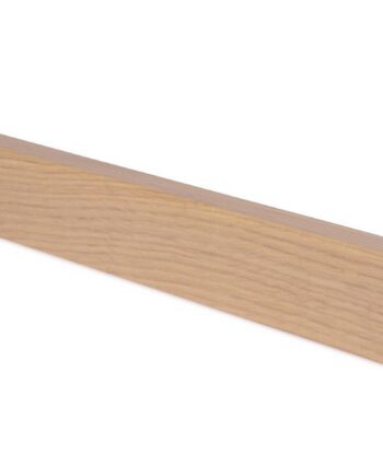 Skirting board Thede & Witte Cube 40, oak Lightwhite, 15 x 40 x 2400 mm