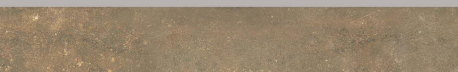 Porcelain skirting tile Dune Magnet Copper, 9.5x60 cm, 10 mm, copper brown