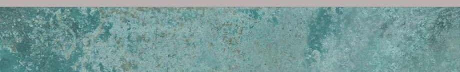 Porcelain skirting tile Dune Magnet Mint, 9.5x60 cm, 10 mm, mint green