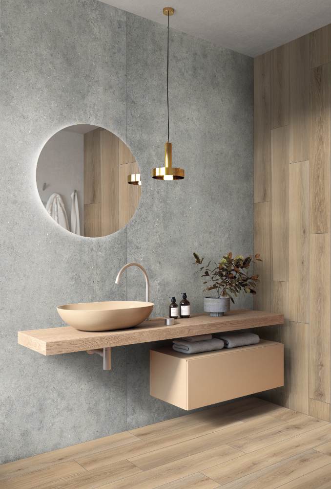 Wood effect outdoor porcelain tile ABK Eco Chic Naturale, 30x180 cm, 20 mm, outdoor, slip-resistant R11 – 4