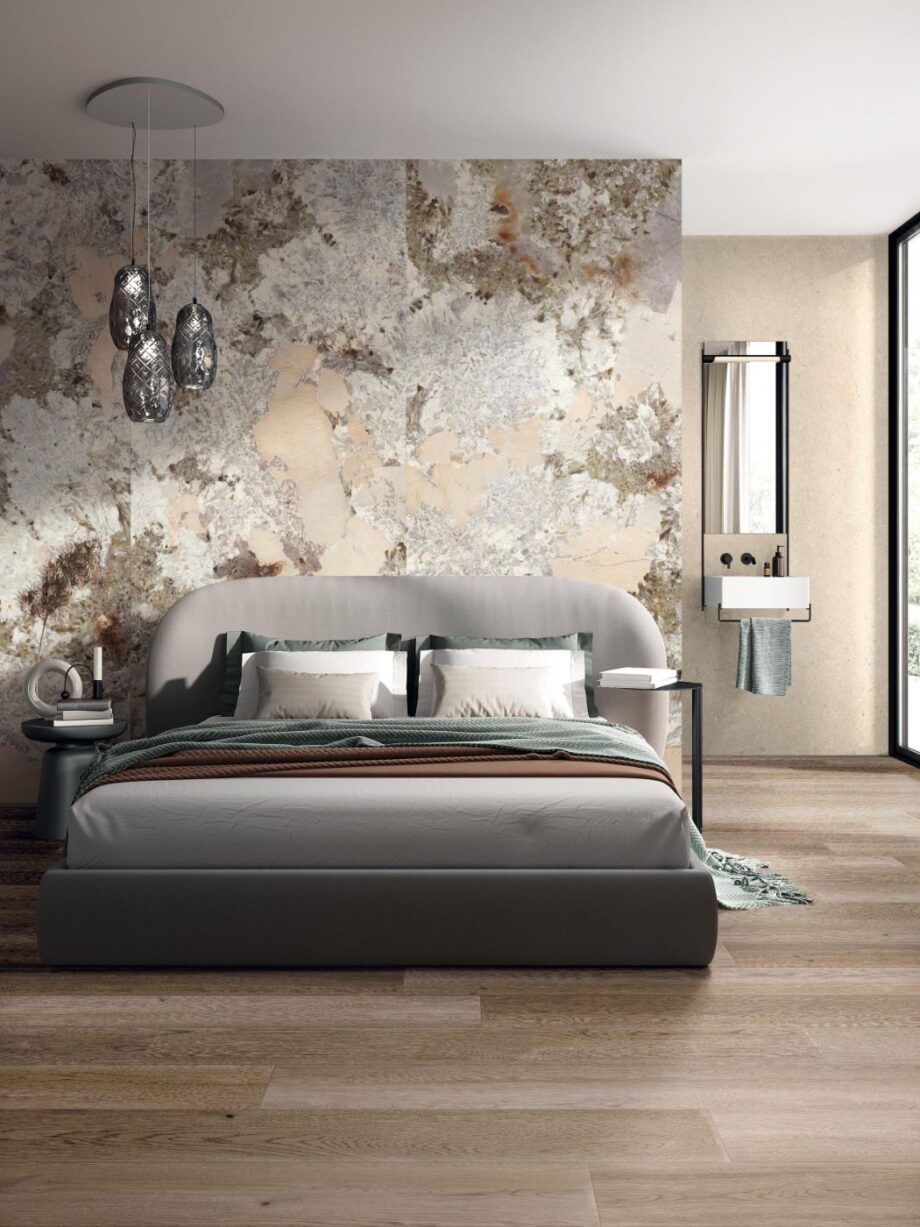 Wood effect porcelain floor tile ABK Poetry Wood Ecru, 20x120 cm, 8.5 mm, slip-resistant R11 – 4