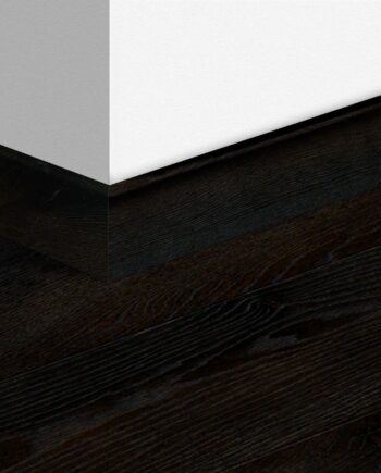 Wooden skirting board Quick-Step Midnight Oak Oiled for parquet, veneered, 16x80x2400 mm