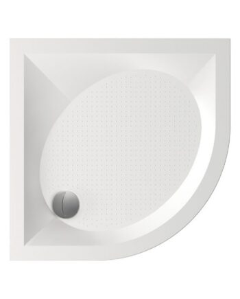 Quadrant Shower Tray PAA ART RO 90 R550 4W, 90x90 cm